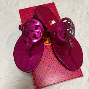 Tory Burch Miller Sandals | Hot Pink | New!